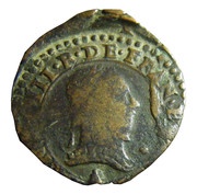 Double Tournois - Henri III Paris mint; 3rd type obverse image