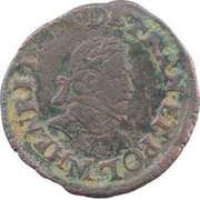 Double Tournois - Henri III Toulouse mint; Type 1D obverse image