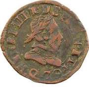 Double Tournois - Henri IV Narbonne mint; 2nd type obverse image
