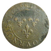 Double Tournois - Henri IV Lyon mint; 2nd type, France, 1609-1610 reverse image
