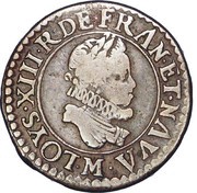 Double Tournois - Louis XIII Toulouse obverse image