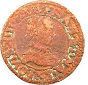 Double Tournois - Louis XIII Bordeaux mint; 6th type obverse image