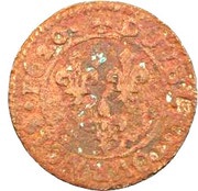 Double Tournois - Louis XIII Bordeaux mint; 6th type, France, 1620 reverse image