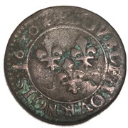 Double Tournois - Louis XIII type 2, France, 1620 reverse image
