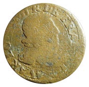 Double Tournois - Louis XIII Stenay mint; 8th type obverse image