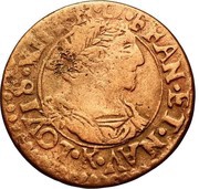 Double Tournois - Louis XIII Bordeaux mint; 14th type obverse image