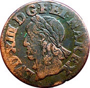Double Tournois - Louis XIII Latin text obverse image
