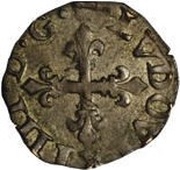 Liard with three lilies - Louis XIV obverse image
