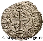 Liard - Louis XI, France, 1467 reverse image