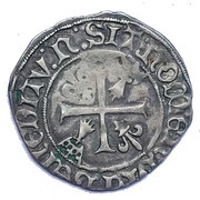 Liard de Bretagne Nantes ou "Dauphin à l'hermine"- Charles VIII dit "l'Affable", France, 1492-1498 reverse image