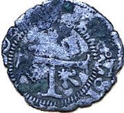 Liard au Dauphin, France, 1498-1515 reverse image