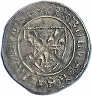 ½ Guénar - Charles VI obverse image