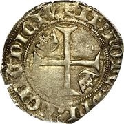 Blanc with three lilies - Charles VII, France, 1423-1426 reverse image