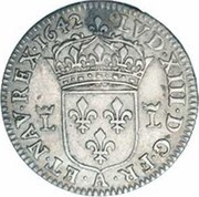 Sizain - Louis XIII obverse image