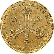 6 Deniers "Dardenne" - Louis XIV obverse image