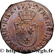 ½ Sol - Louis XV 2nd portrait, France, 1767-1773 reverse image