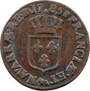 ½ Sol - Louis XVI, France, 1785-1786 reverse image
