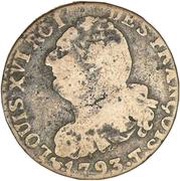 6 Deniers - Louis XVI "FRANÇOIS" obverse image