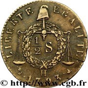 ½ Sol reverse image