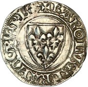 Blanc "Guénar" - Charles VI obverse image
