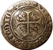Blanc - Charles VII, France, 1436-1461 reverse image
