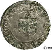 Blanc - Charles VII 1st type obverse image