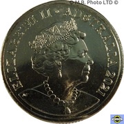 1 Dollar - Elizabeth II 6th Portrait - Centenary of Ginger Meggs obverse image