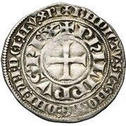 Gros tournois - Philippe IV elongated O obverse image