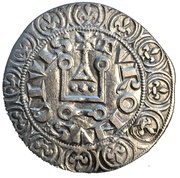 Gros tournois - Philippe V, France, 1318-1322 reverse image