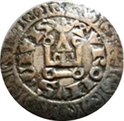 Groschen with tail - Philip VI, France, 1348-1350 reverse image