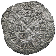 Gros à l'étoile, France, 1359-1360 reverse image