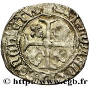 Blanc du Dauphiné - Louis XII, France, 1475-1498 reverse image