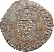 Douzain with porcupine - Louis XII obverse image