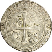 Douzain ou grand blanc du Dauphiné - François I, France, 1530-1537 reverse image