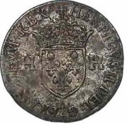 Douzain - Henri II obverse image