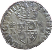 Douzain - Henri III Dolphin issue obverse image