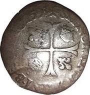 Douzain - Charles X two C, France, 1590-1594 reverse image
