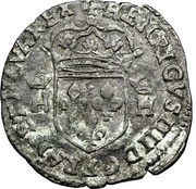 Douzain - Henri IV 9th type obverse image