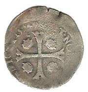 1 Douzain - Henry III, France, 1594 reverse image