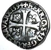Douzain aux 2 H, 3ème type obverse image