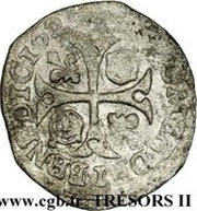 Douzain - Louis XIII, France, 1619-1629 reverse image