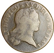 1 Sol - Louis XV obverse image