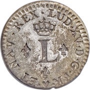 1⁄120 Ecu - Louis XV obverse image