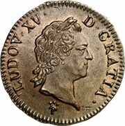 1 Sol - Louis XV obverse image