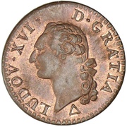 1 Sol - Louis XVI obverse image