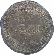 Quinzain - Louis XIII obverse image