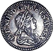 1⁄48 Ecu - Louis XIII obverse image