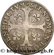 Douzain - Louis XIV, France, 1658 reverse image