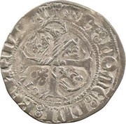 Quinzain - Louis XIV overstrike, France, 1692-1699 reverse image