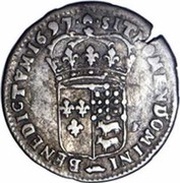 Quinzain of Bearn with 8 Ls - Louis XIV, France, 1692-1700 reverse image